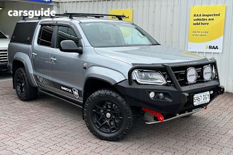 Silver 2022 Volkswagen Amarok Ute Tray TDI580 HIGHLINE 4X4