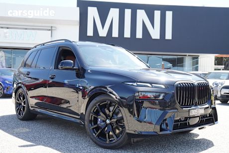 Black 2025 BMW X7 Wagon Xdrive40D M Sport Mhev
