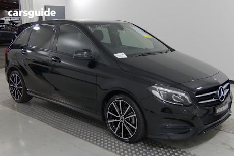 Black 2018 Mercedes-Benz B180 Hatchback