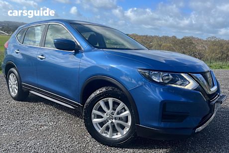 Blue 2020 Nissan X-Trail SUV ST F