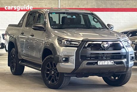 Silver 2022 Toyota Hilux Ute Tray ROGUE 4X4