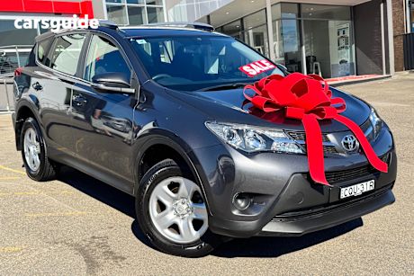 Grey 2014 Toyota RAV4 SUV GX 4X4