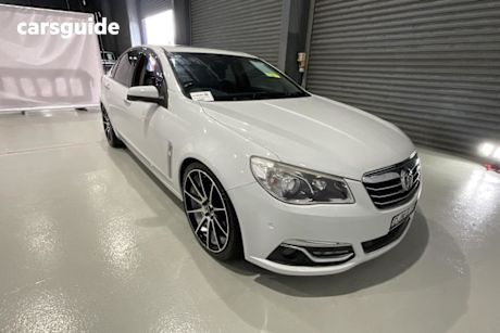 White 2016 Holden Calais Sedan V