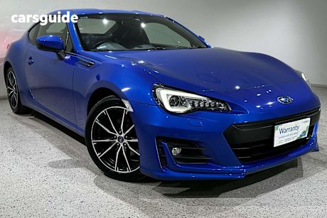 Blue 2017 Subaru BRZ Coupe R