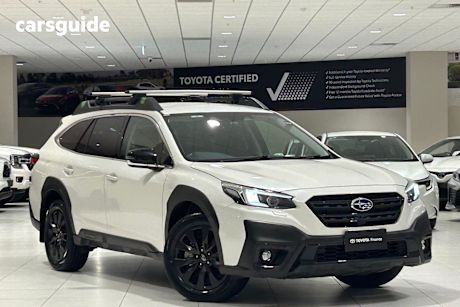 White 2023 Subaru Outback Wagon Awd Sport