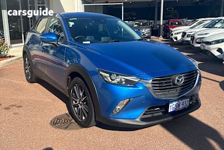 Blue 2017 Mazda CX-3 SUV STOURING F