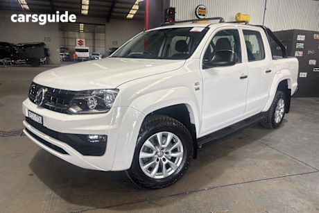 White 2019 Volkswagen Amarok Dual Cab Utility V6 Tdi 550 Core