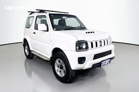 White 2013 Suzuki Jimny Wagon Sierra (4X4)