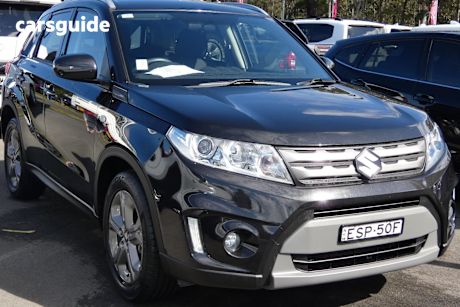Black 2017 Suzuki Vitara Wagon Rt-S