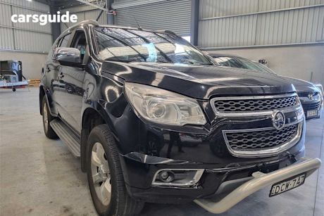 Black 2015 Holden Colorado 7 SUV LTZ 4X4
