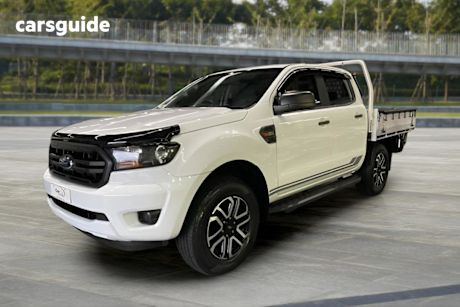 White 2018 Ford Ranger Crew Cab Chassis Xl 2.2 Hi-Rider (4X2) (5 Yr)
