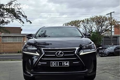 Black 2016 Lexus NX200T Wagon Luxury (Fwd)