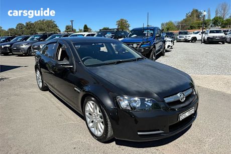 Black 2008 Holden Commodore Sedan OMEGA R