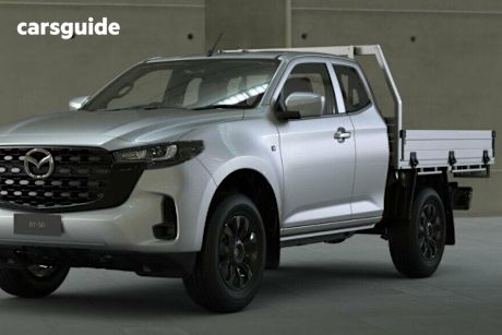 Silver 2025 Mazda BT-50 Ute Tray XT 4X4