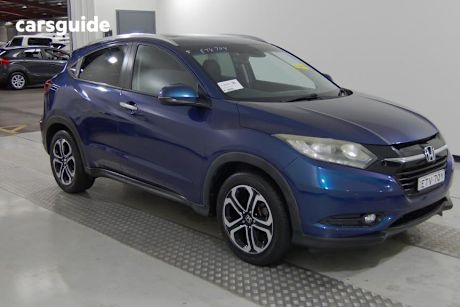 Blue 2015 Honda HR-V Wagon Vti-L