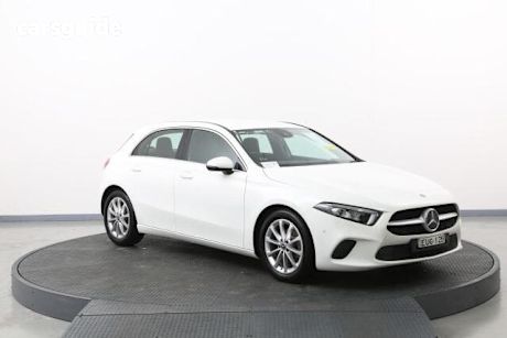 White 2022 Mercedes-Benz A180 Hatchback