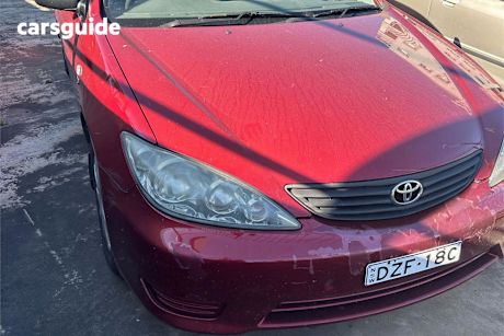 Red 2005 Toyota Camry Sedan Altise Limited