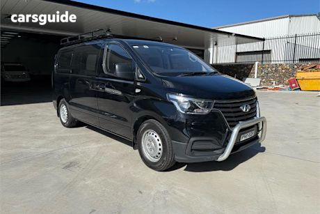 Black 2020 Hyundai Iload Van 3S Twin Swing