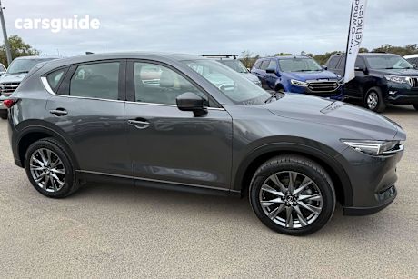 Grey 2020 Mazda CX-5 Wagon Akera (4X4)