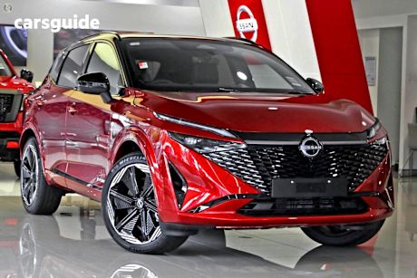 Red 2025 Nissan Qashqai SUV N-DESIGN E-POWER F