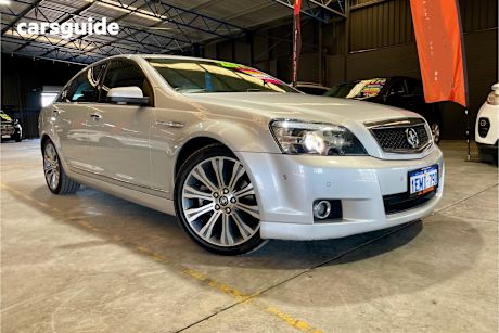 Silver 2014 Holden Caprice Sedan V R