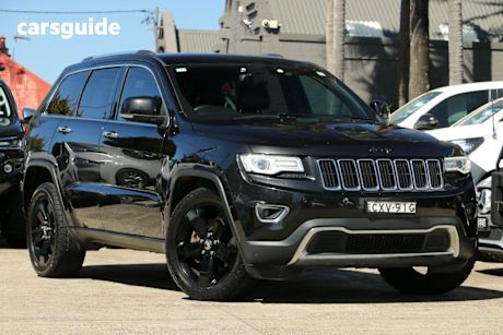 Black 2014 Jeep Grand Cherokee Wagon Limited (4X4)