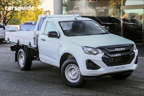 White 2025 Isuzu D-MAX Ute Tray SX HIGH RIDE R