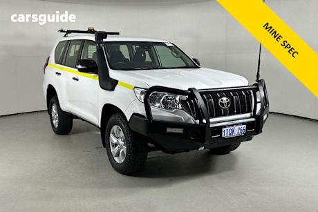 White 2022 Toyota Landcruiser Prado Wagon Gx 7 Seat