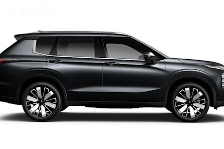 Black 2025 Mitsubishi Outlander Wagon Aspire 7 Seat (Awd)