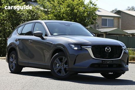 Grey 2025 Mazda CX-60 SUV G25 PURE R