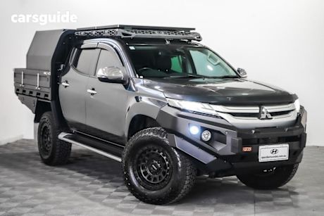 Grey 2021 Mitsubishi Triton Double Cab Pick Up Gls (4X4)