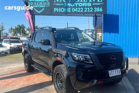 Black 2021 Nissan Navara Dual Cab Pick-up Pro-4X (4X4)