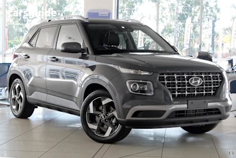 Grey 2025 Hyundai Venue SUV ELITE F
