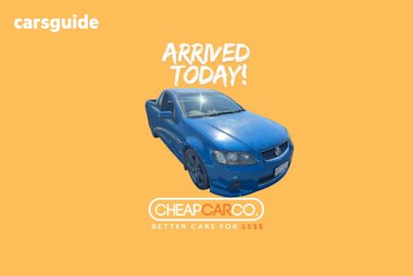 Blue 2012 Holden Commodore Utility Sv6 Z-Series