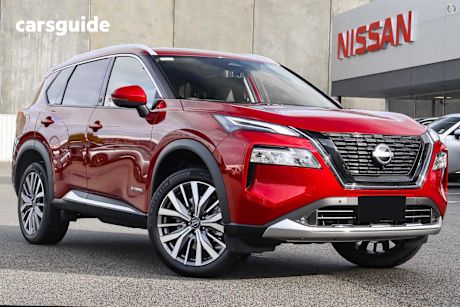 Red 2024 Nissan X-Trail SUV TI-L E-POWER 4WD