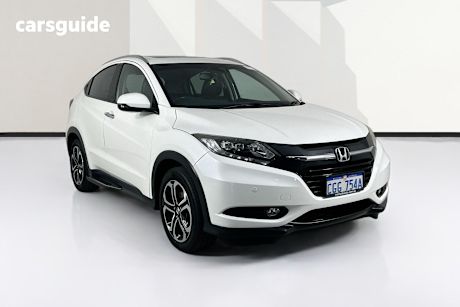 White 2015 Honda HR-V Wagon Vti-L