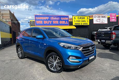 Blue 2016 Hyundai Tucson Wagon Active X (Fwd)