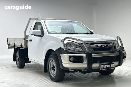 White 2012 Isuzu D-MAX Ute Tray SX R