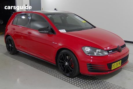 Red 2013 Volkswagen Golf Hatchback Gti