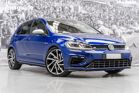 Blue 2018 Volkswagen Golf Hatch R 4WD