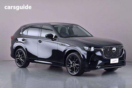 Black 2024 Mazda CX-60 Wagon D50E Gt Hybrid