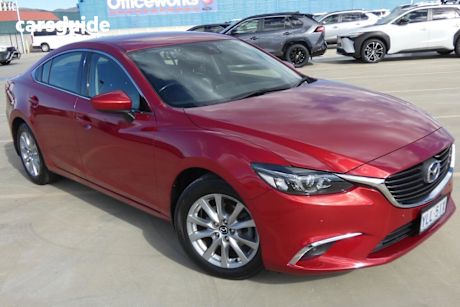 Red 2016 Mazda 6 Sedan Touring