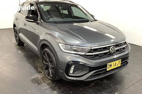 Grey 2023 Volkswagen T-ROC Wagon 140Tsi R-Line (Restricted Ftr)