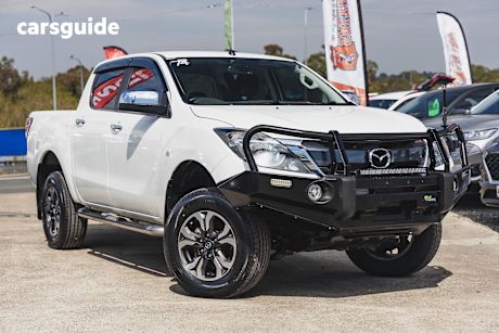 White 2017 Mazda BT-50 Ute Tray XTR 4X4