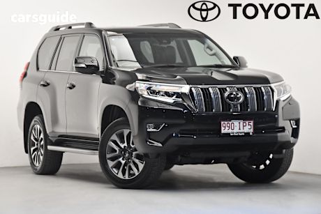 Black 2023 Toyota Landcruiser Prado SUV VX 4X4