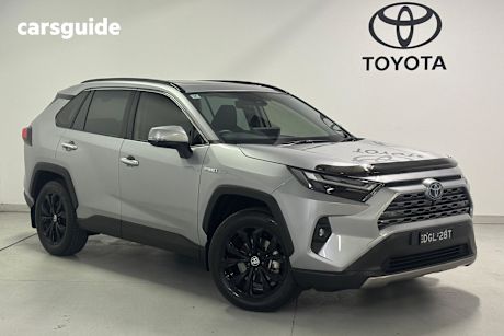 Silver 2023 Toyota RAV4 SUV CRUISER 4X4