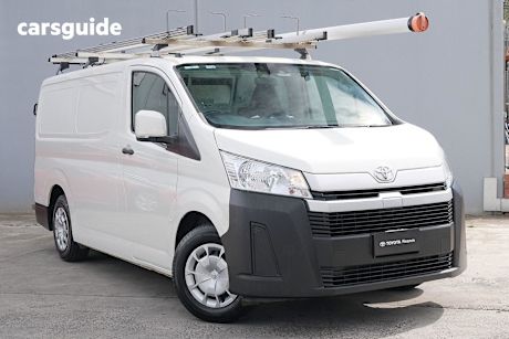 White 2021 Toyota HiAce Commercial R