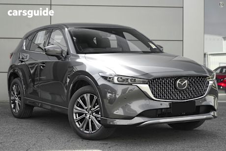 Grey 2025 Mazda CX-5 SUV G25 AKERA 4X4