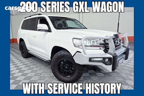 White 2018 Toyota Landcruiser SUV GXL 4X4