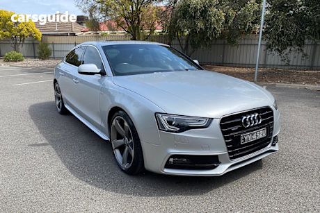 Silver 2013 Audi A5 Hatch 4WD